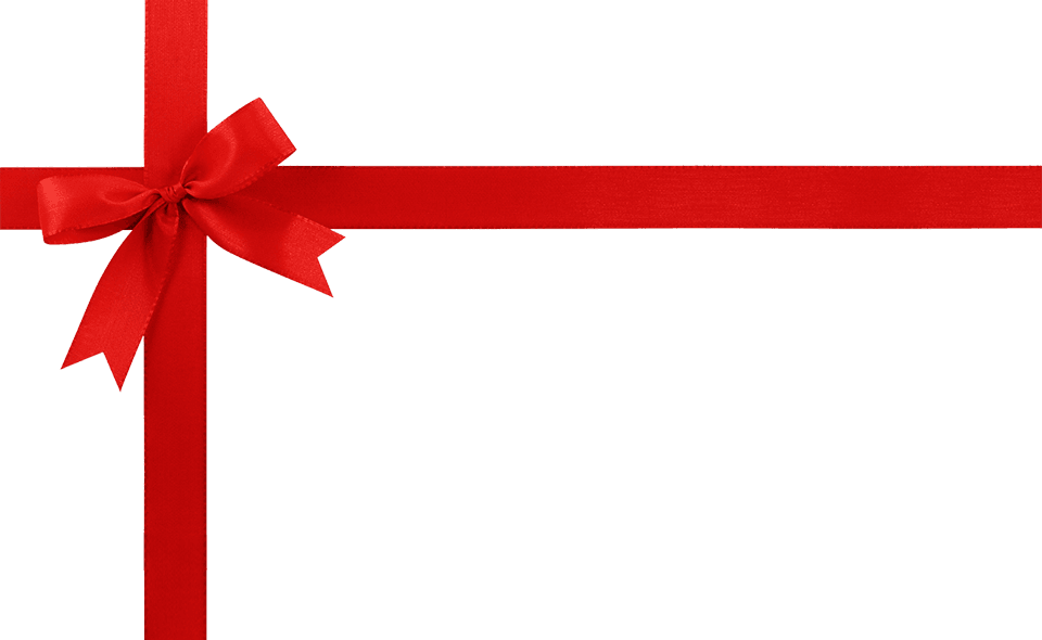 Gift card ribbon